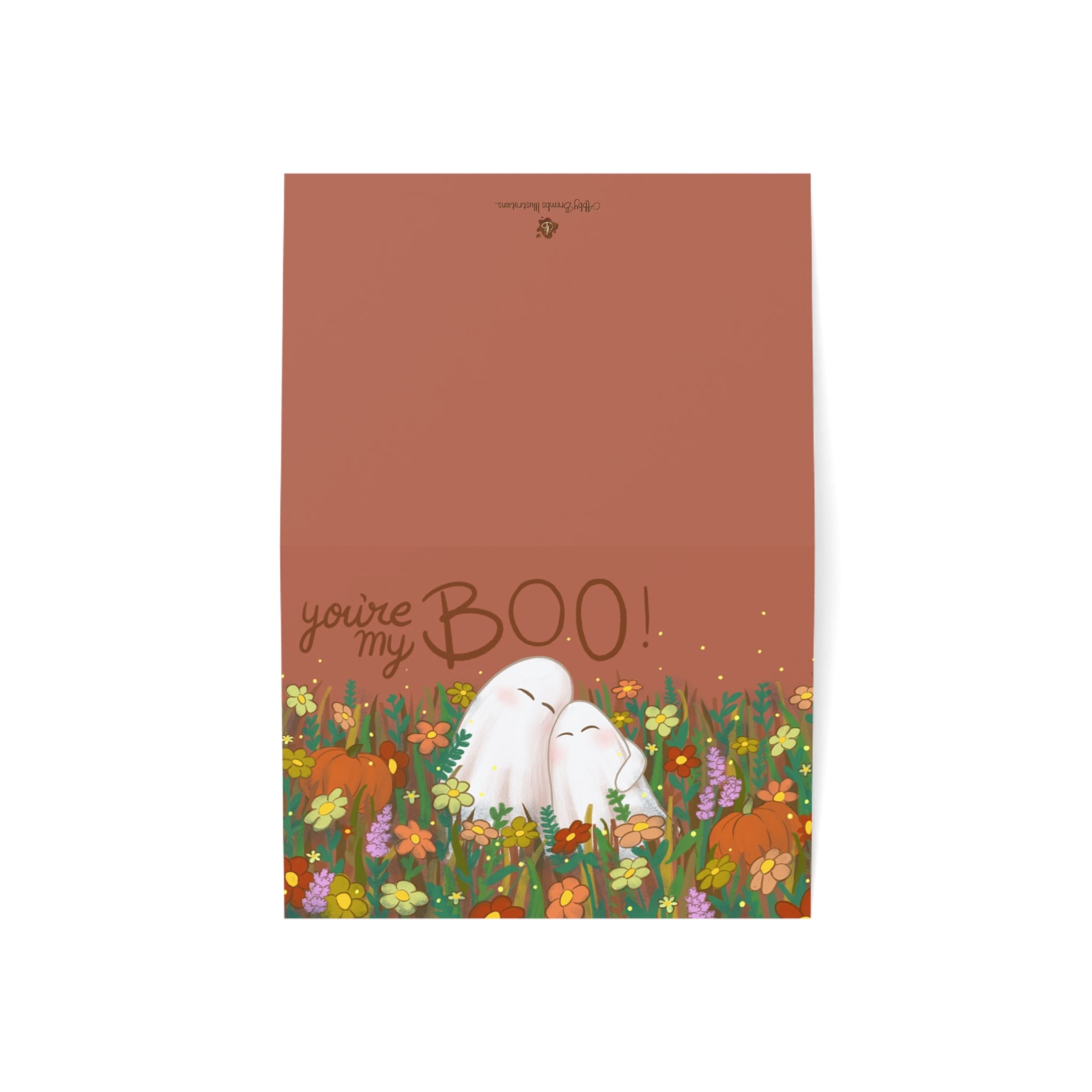My Boo Greeting Card