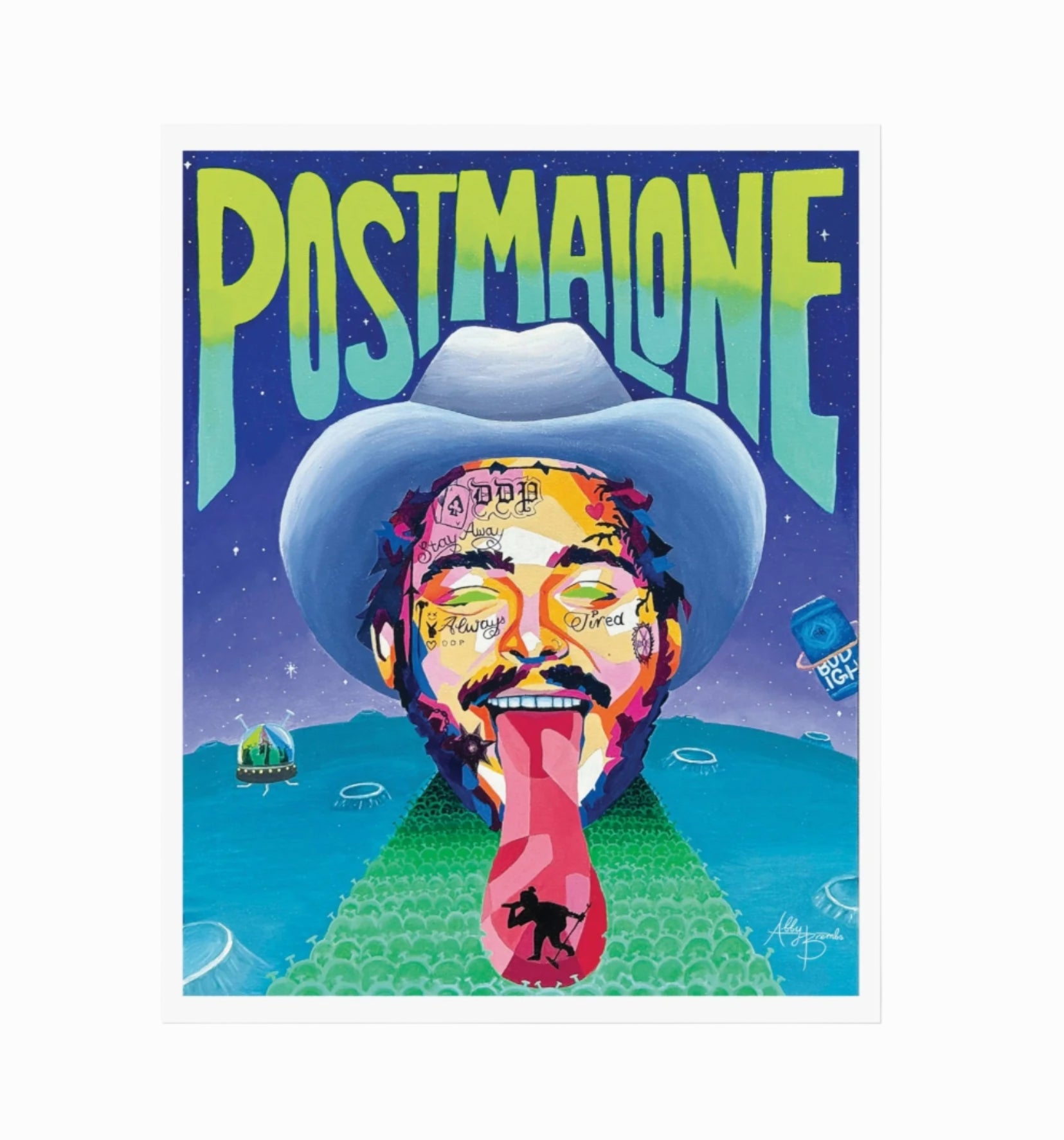 Poster Malone Print
