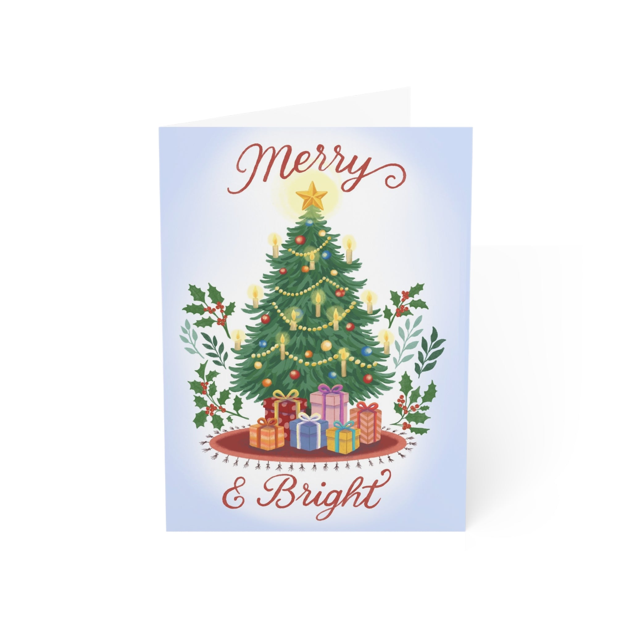 Merry & Bright Holiday Card