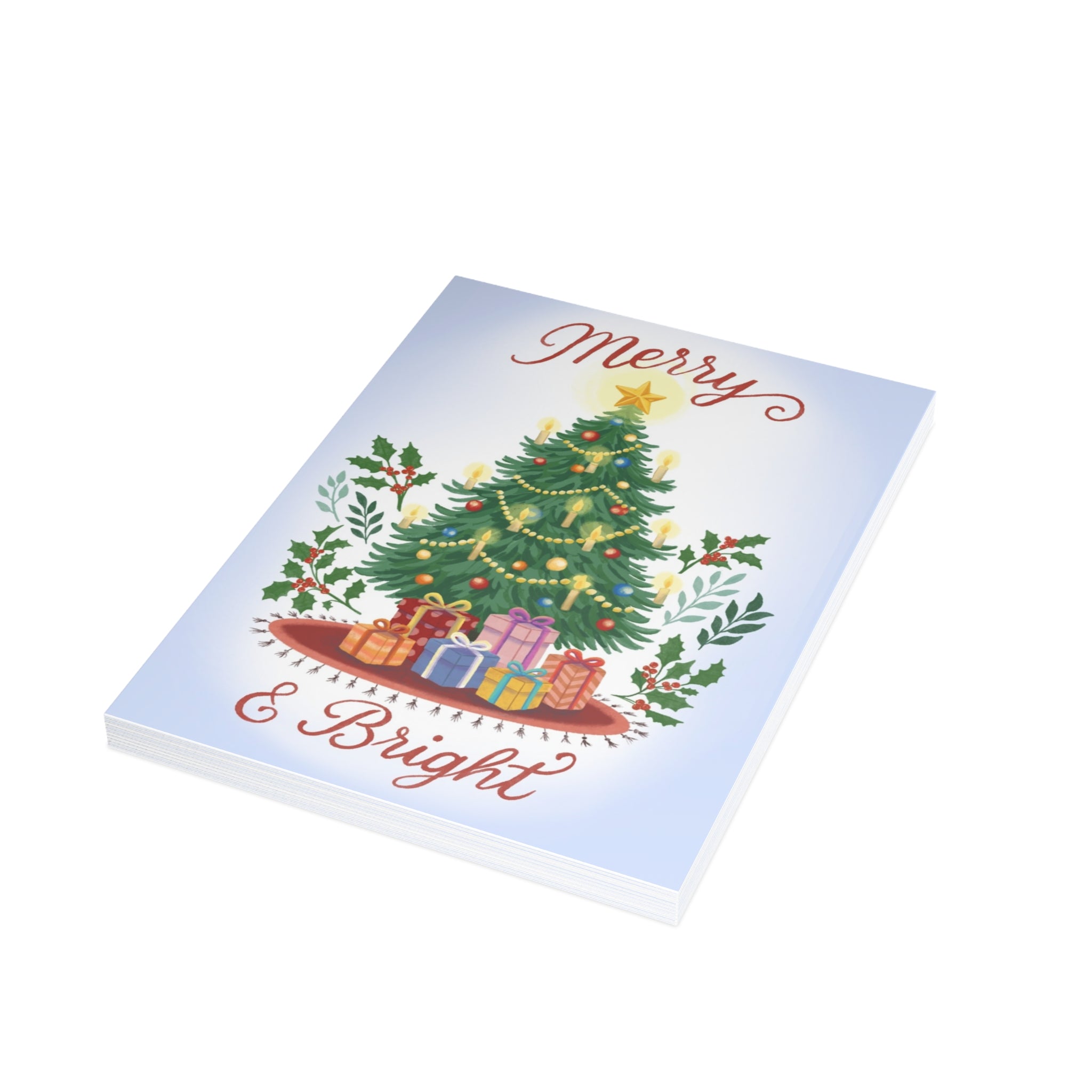 Merry & Bright Holiday Card