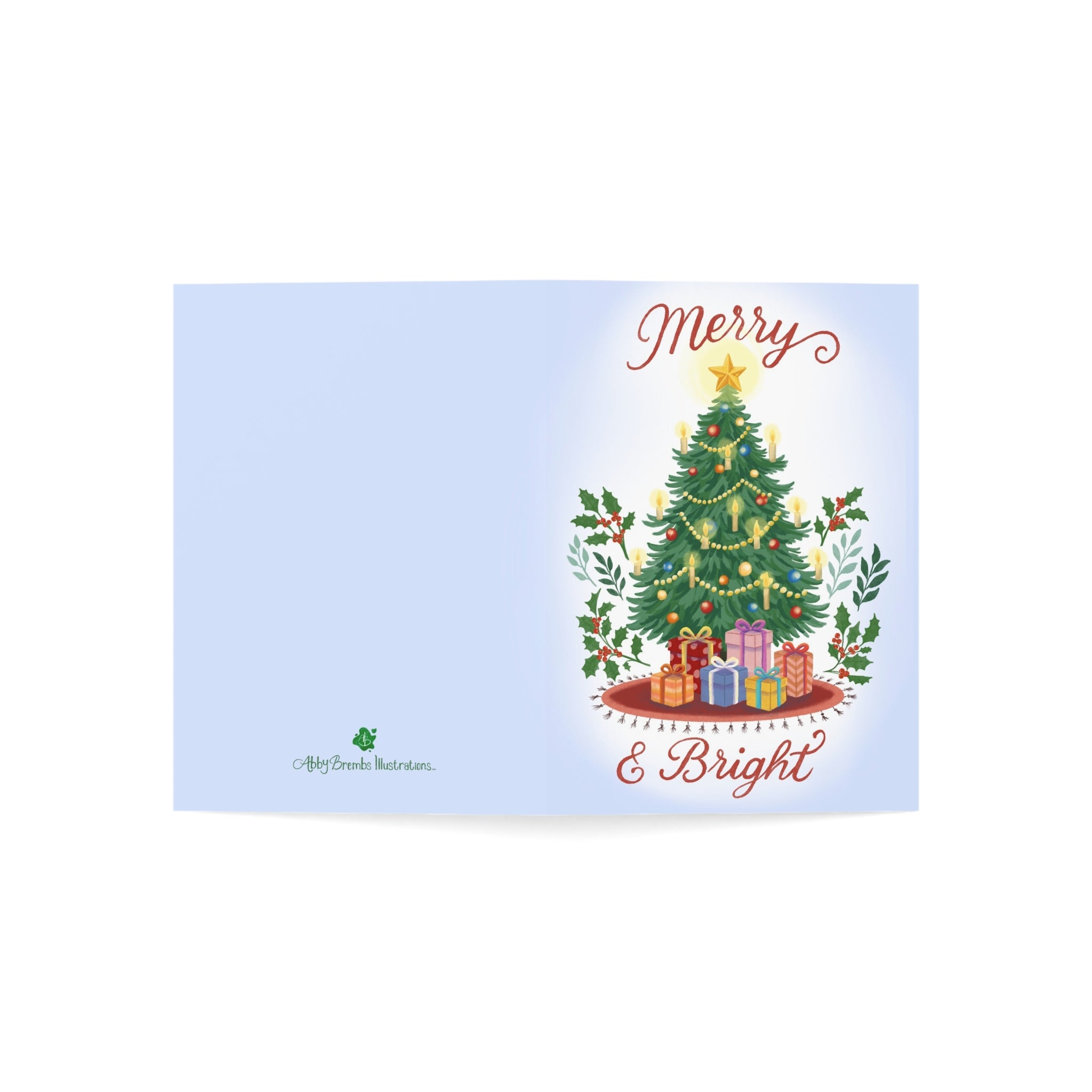 Merry & Bright Holiday Card