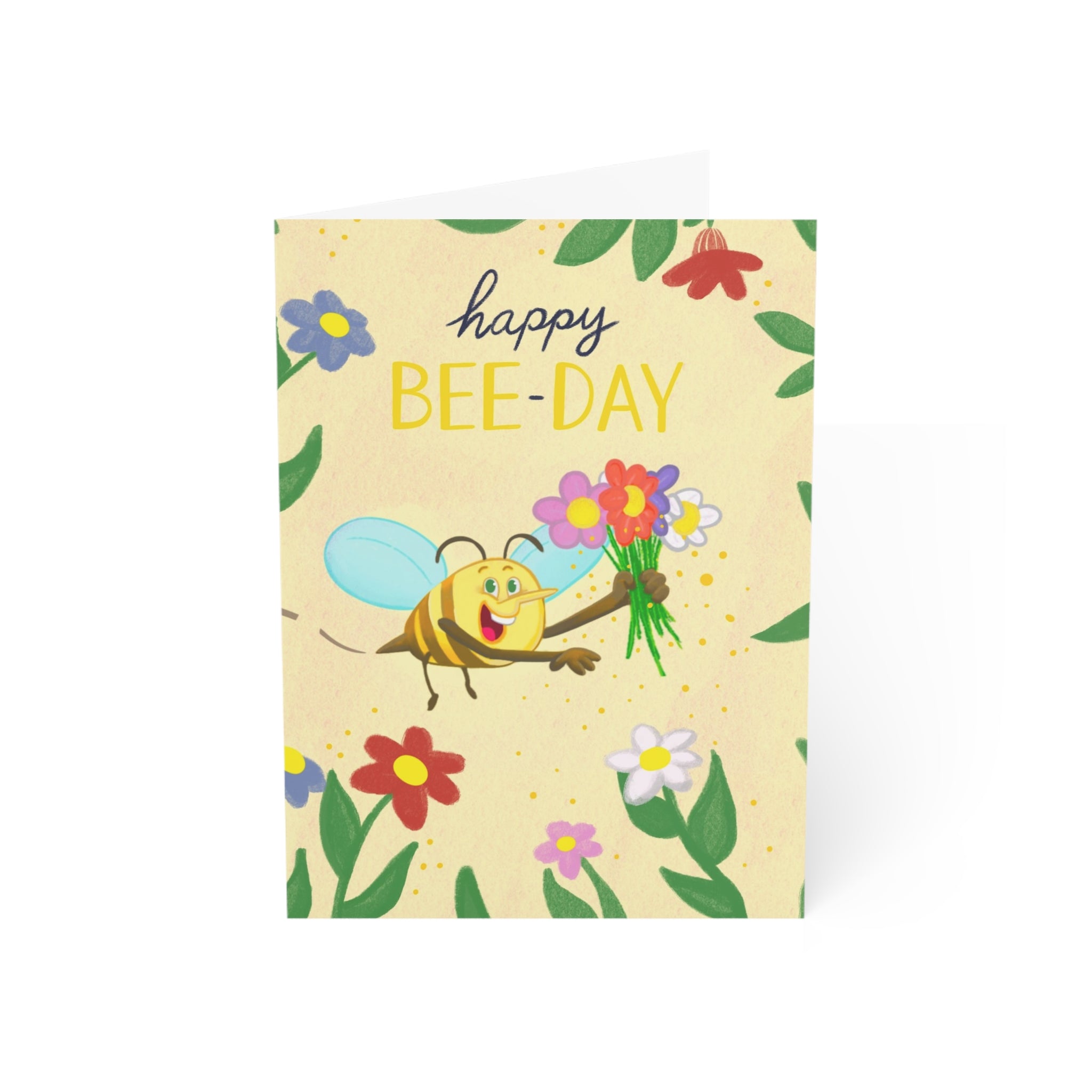 Happy Bee-Day Greeting Card